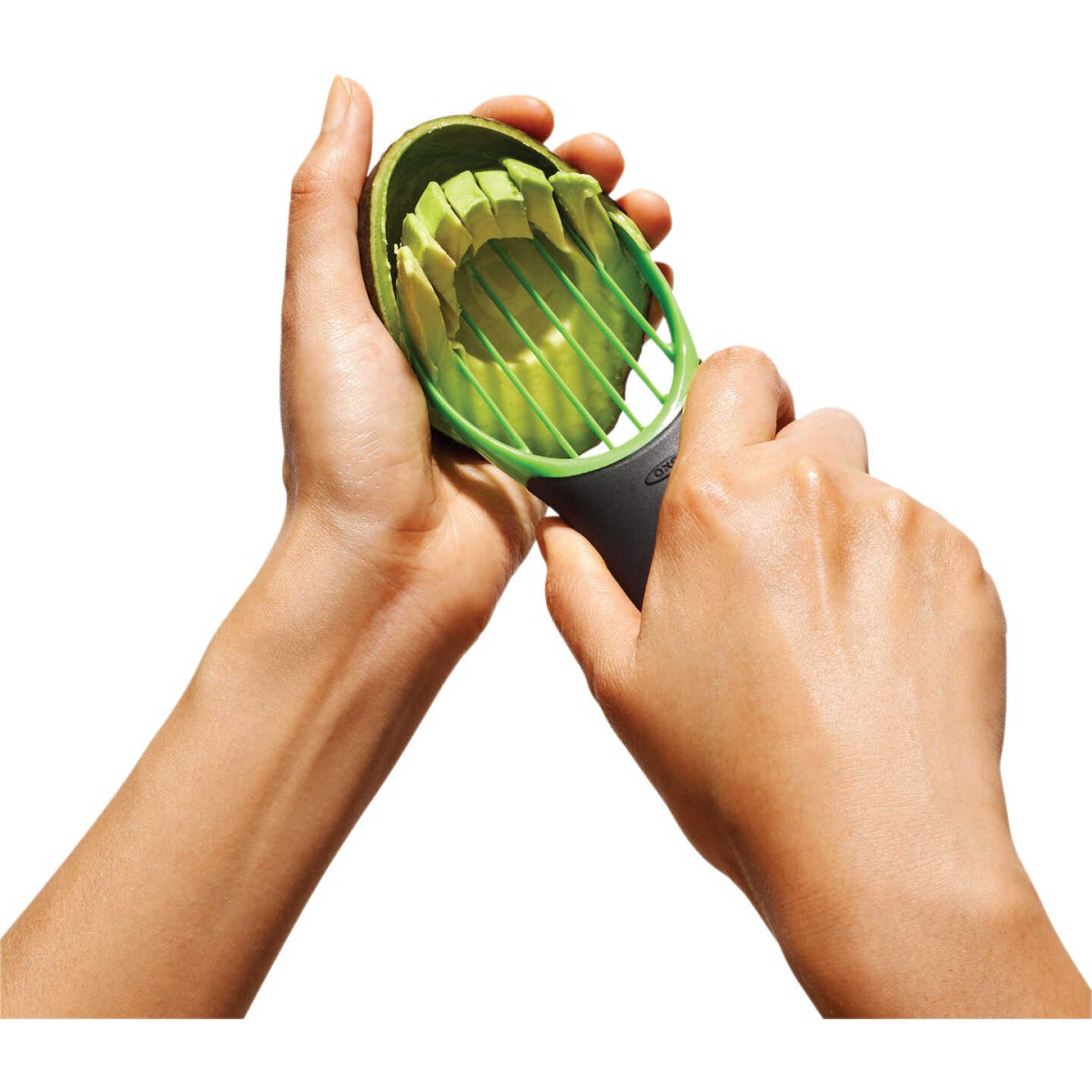 OXO 3-in-1 Avocado Slicer, green - Duluth Kitchen Co