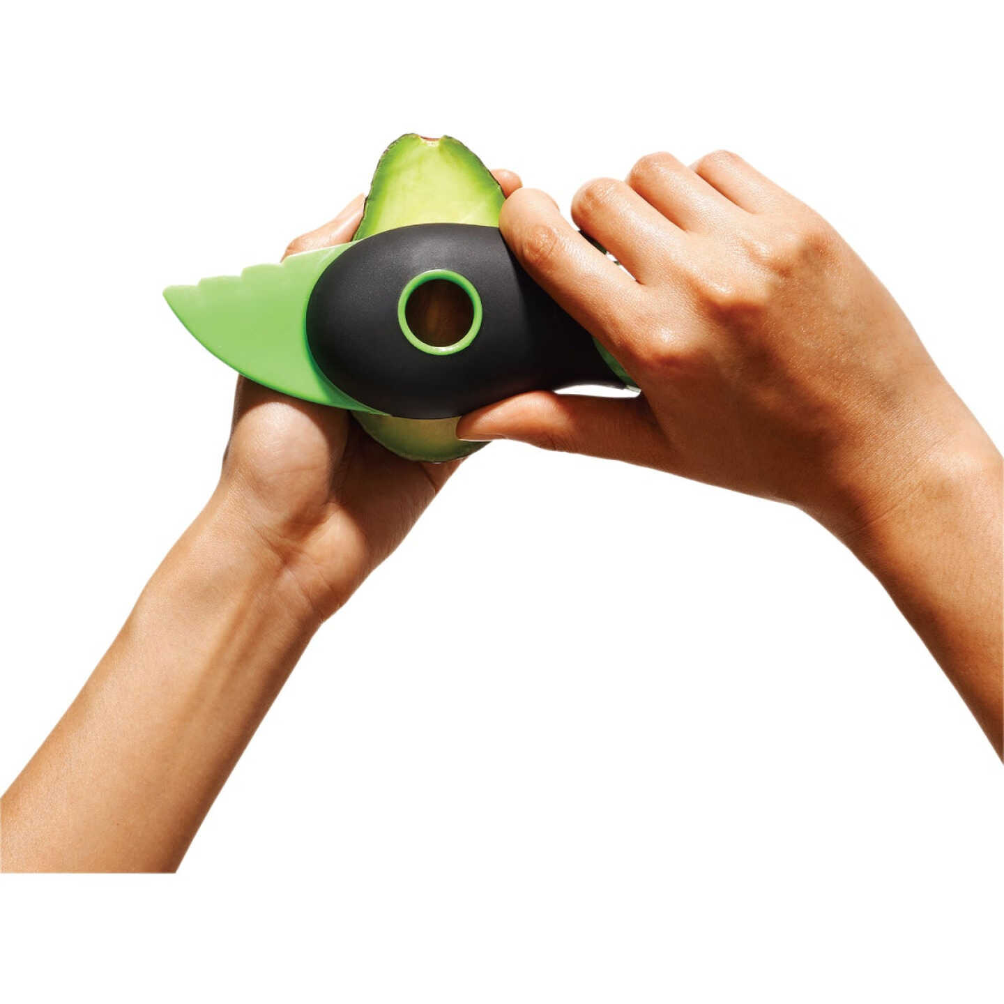 OXO Good Grips 3-in-1 Avocado Slicer - Green & Scoop and Smash Good Grips  Avocado Tool, Masher, Black